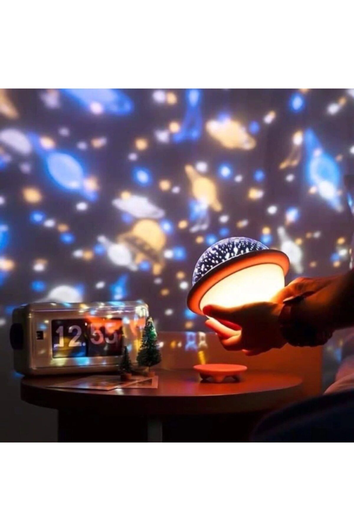 bukashops Ufo Projeksiyon Gece Lambası