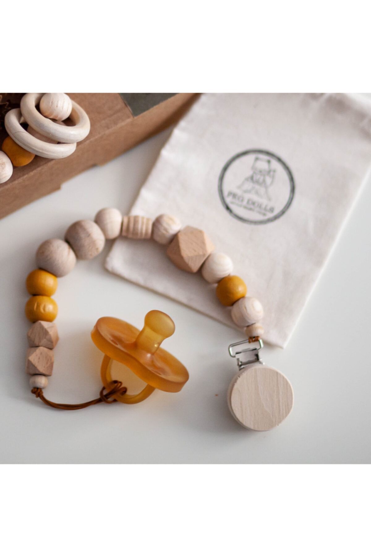 Pegdolls Natural Emzik Askısı