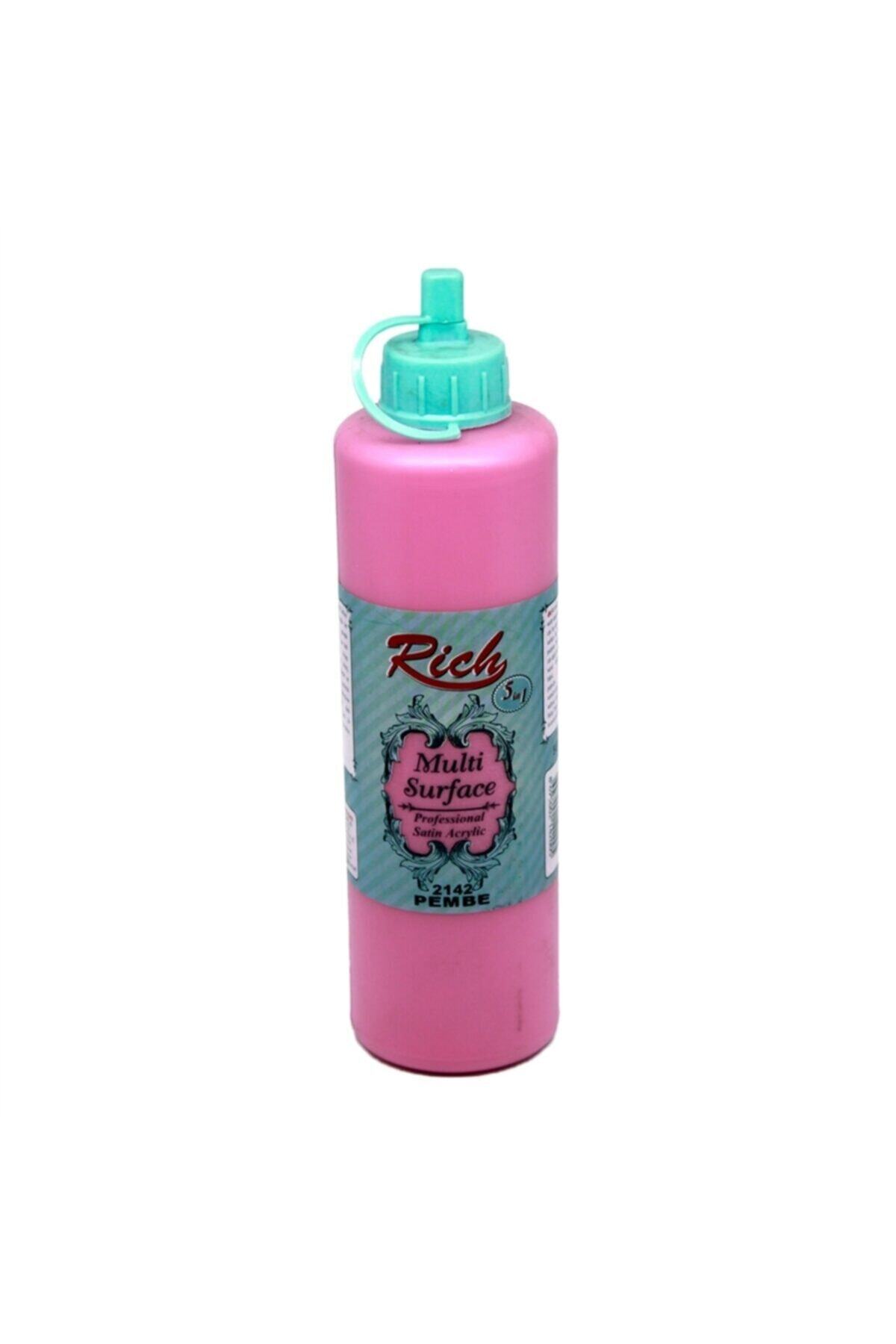 Rich Multi Surface Akrilik Boya 500 Cc Pembe