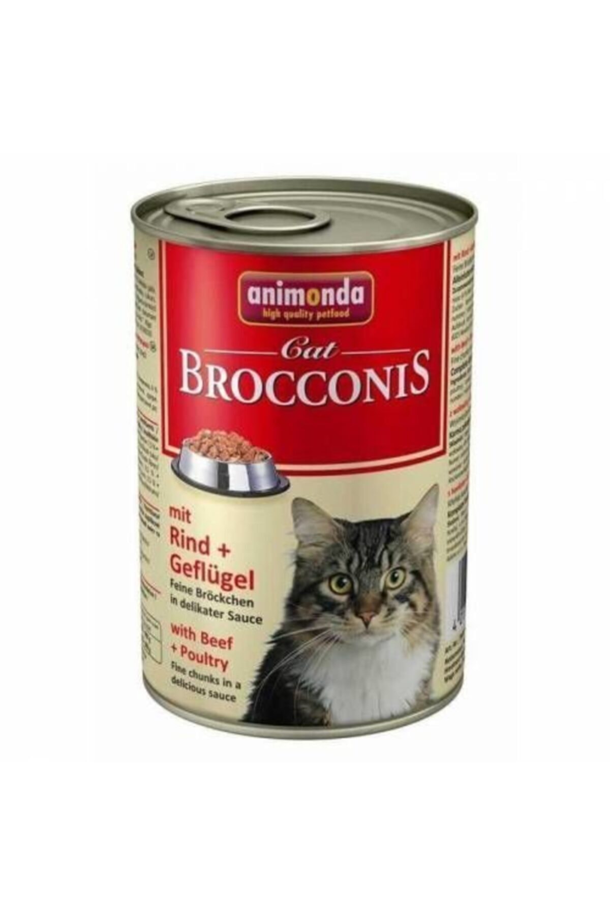 Animonda Brocconis Sığır Ve Tavuklu Kedi Konservesi 400 gr