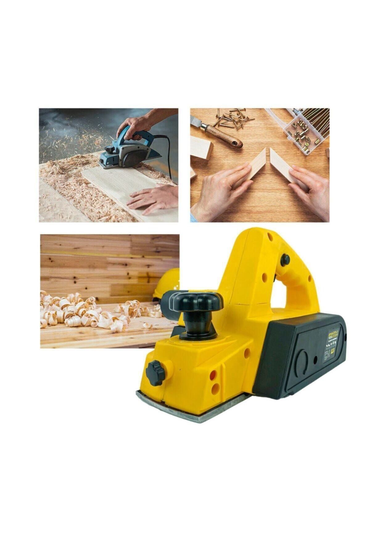 Maxi Life Anadolustrong Ans1039 650w Çift Bıcaklı Professionel Planya Makinası 82mm