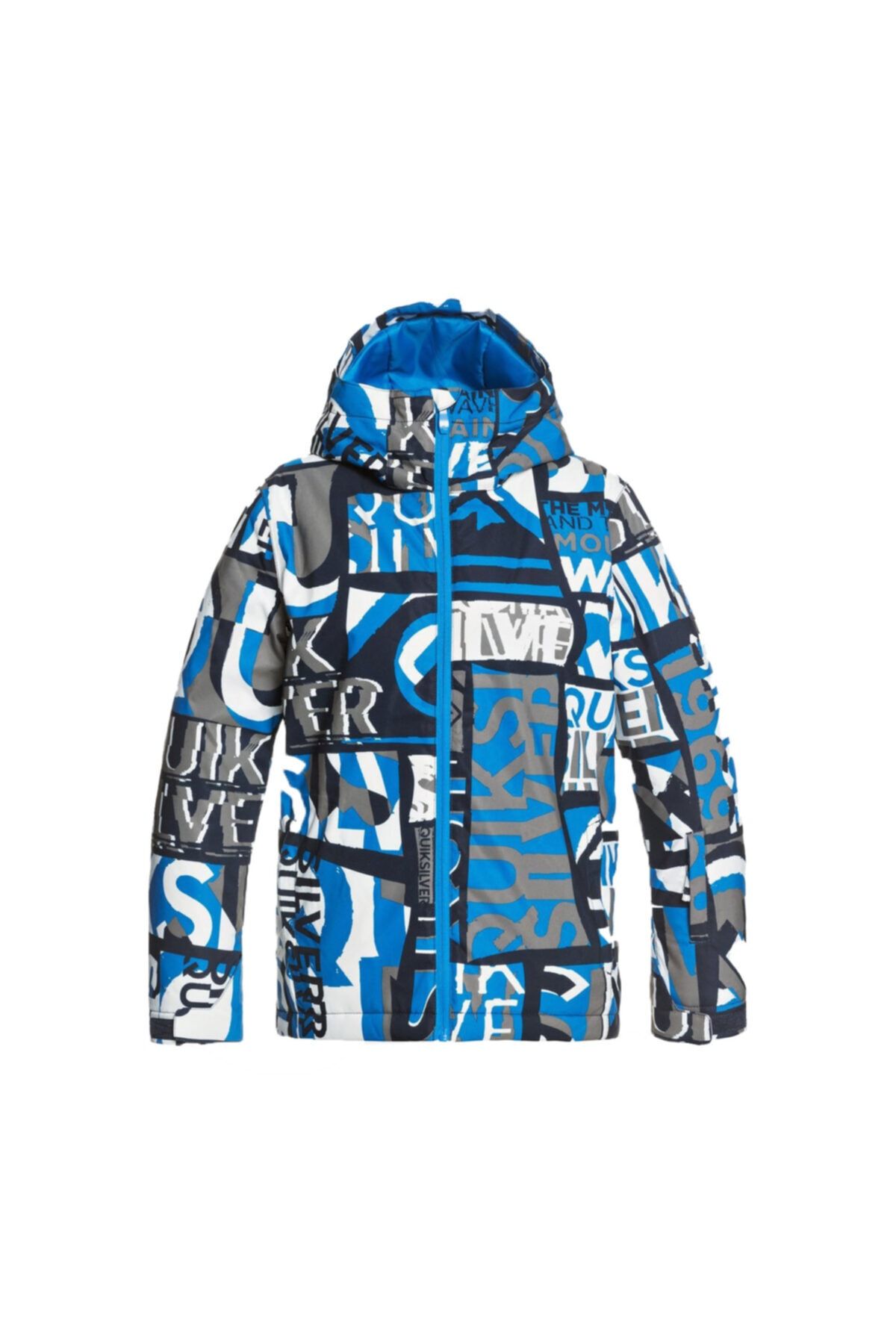 Quiksilver Unisex Çocuk Mavi Mission  Snowboard Montu