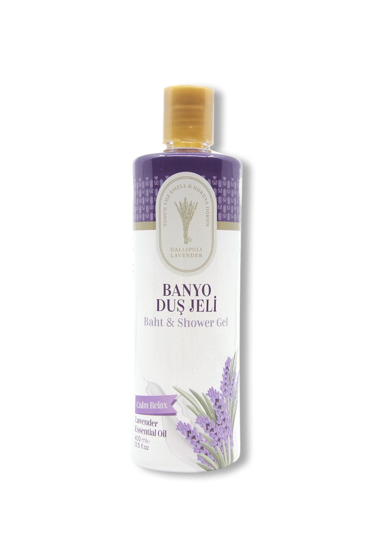 Gallipoli Lavender Lavanta Yağlı Banyo Duş Jeli 400 ml Lavanta Rahatlatıcı Duş Jeli
