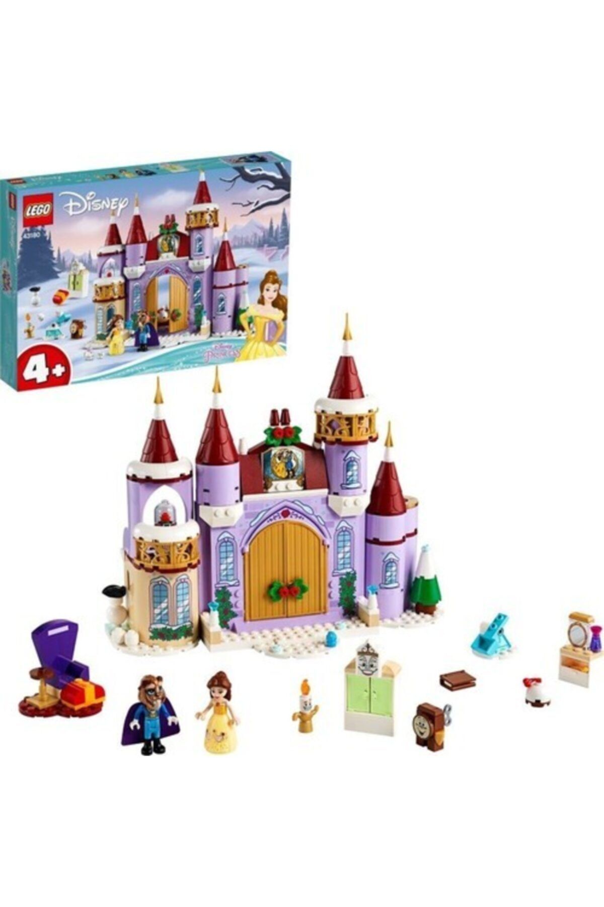 LEGO ®Disney Belle’in Şatosu Kış Kutlaması 43180 Yapım Seti