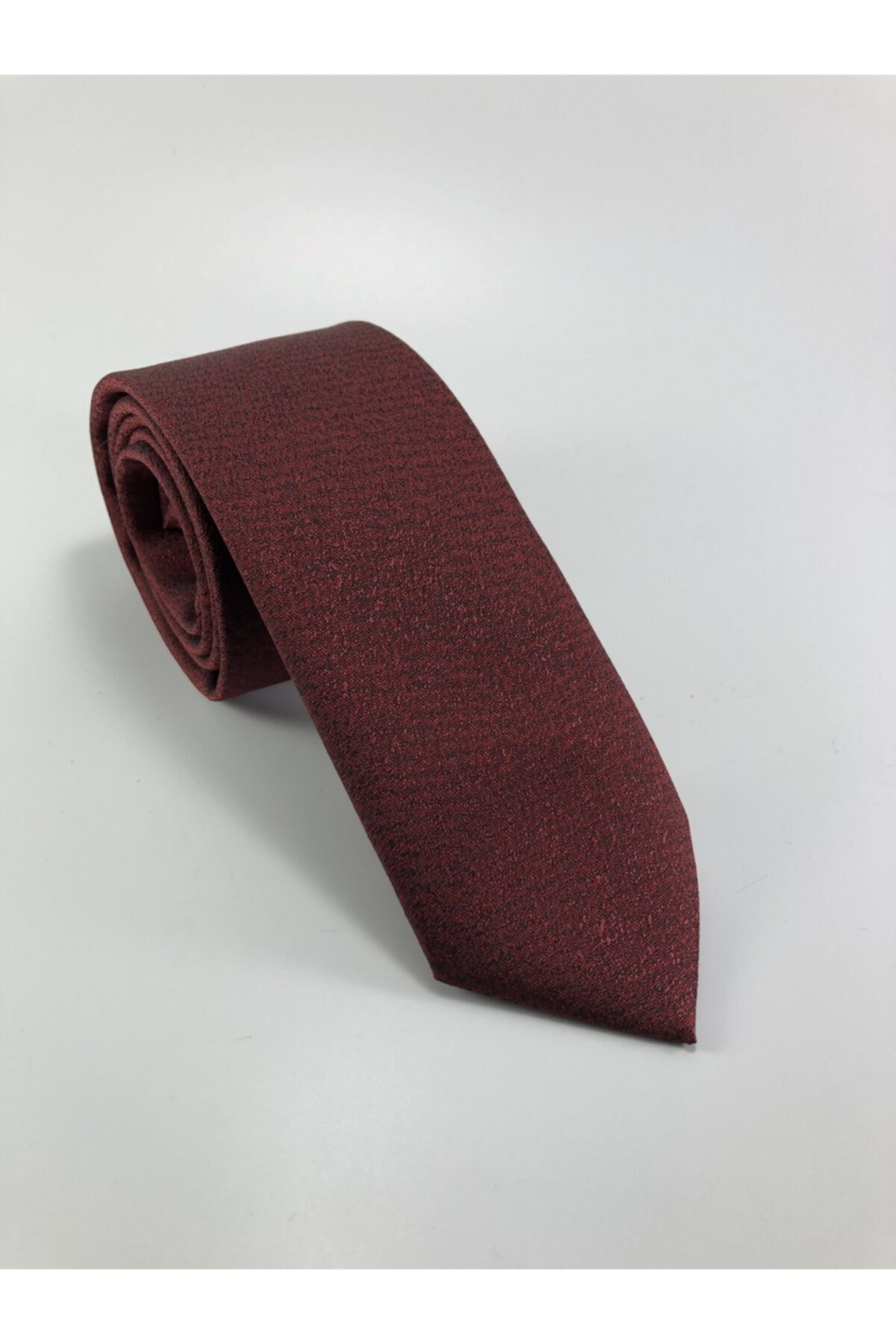 PİERRONİ Erkek Bordo Kum Desen Kravat