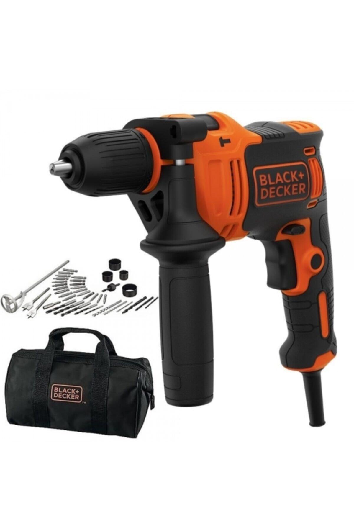 Black&Decker Beh710sa40 Darbeli Matkap 710 Watt 13 mm 40 Parça