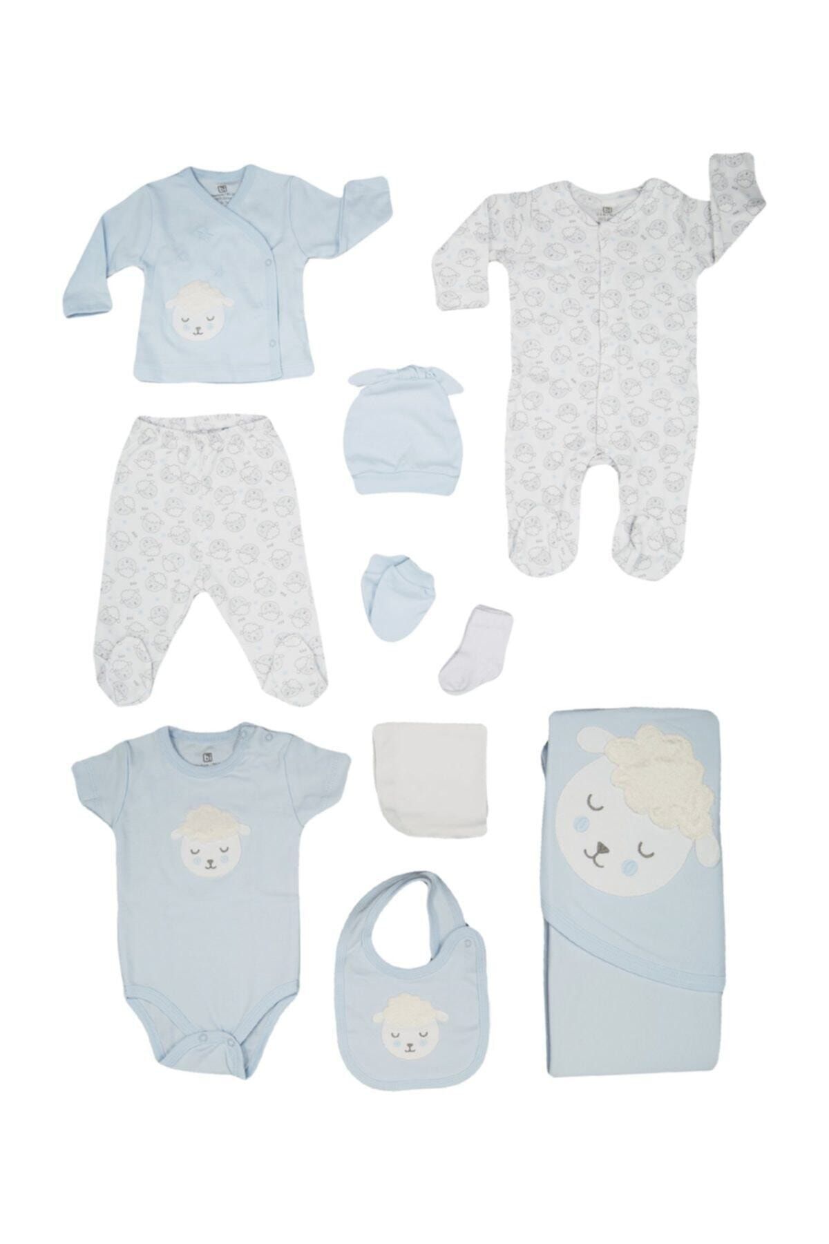 Bibaby Sweet Lamb 10'lu Bebek Hastane Çıkış Seti 63139