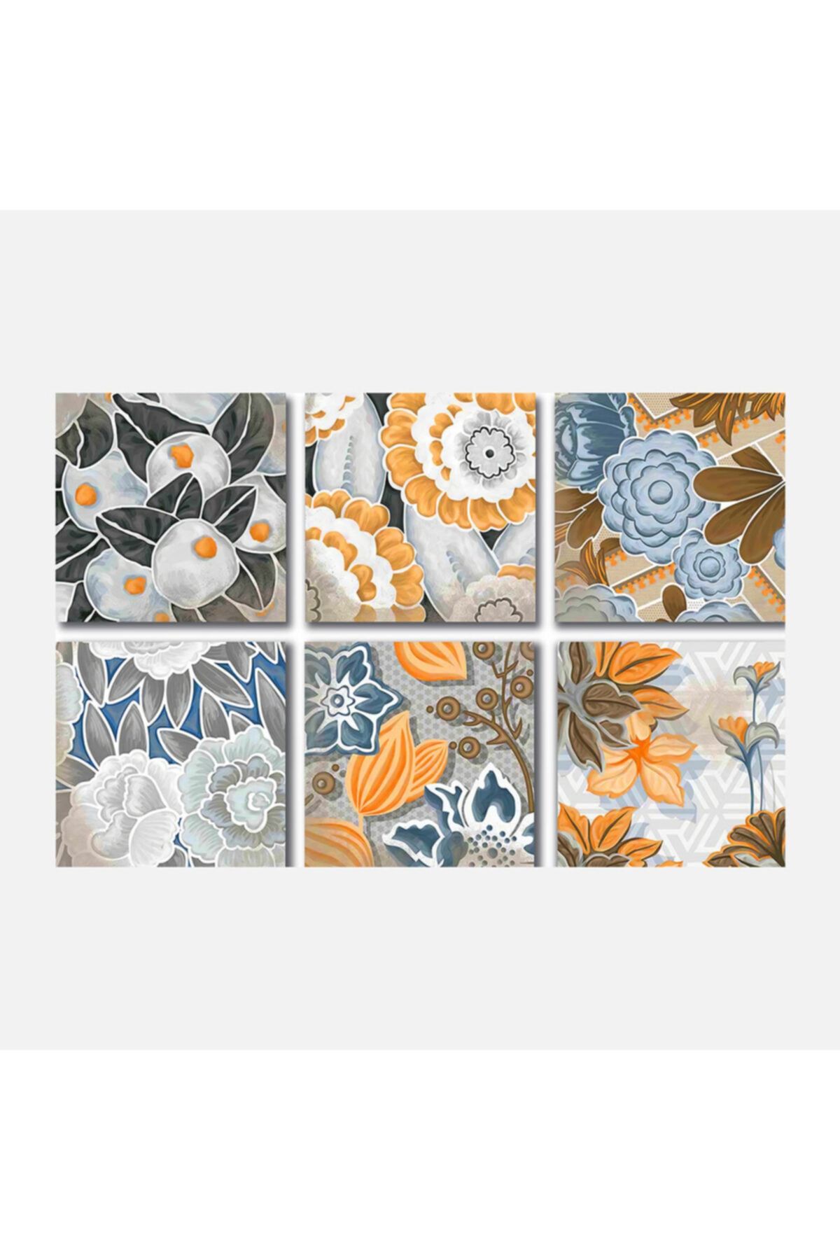 TİNK Fas5 Desenli Pvc Karo 20x20 Cm 6'lı Paket