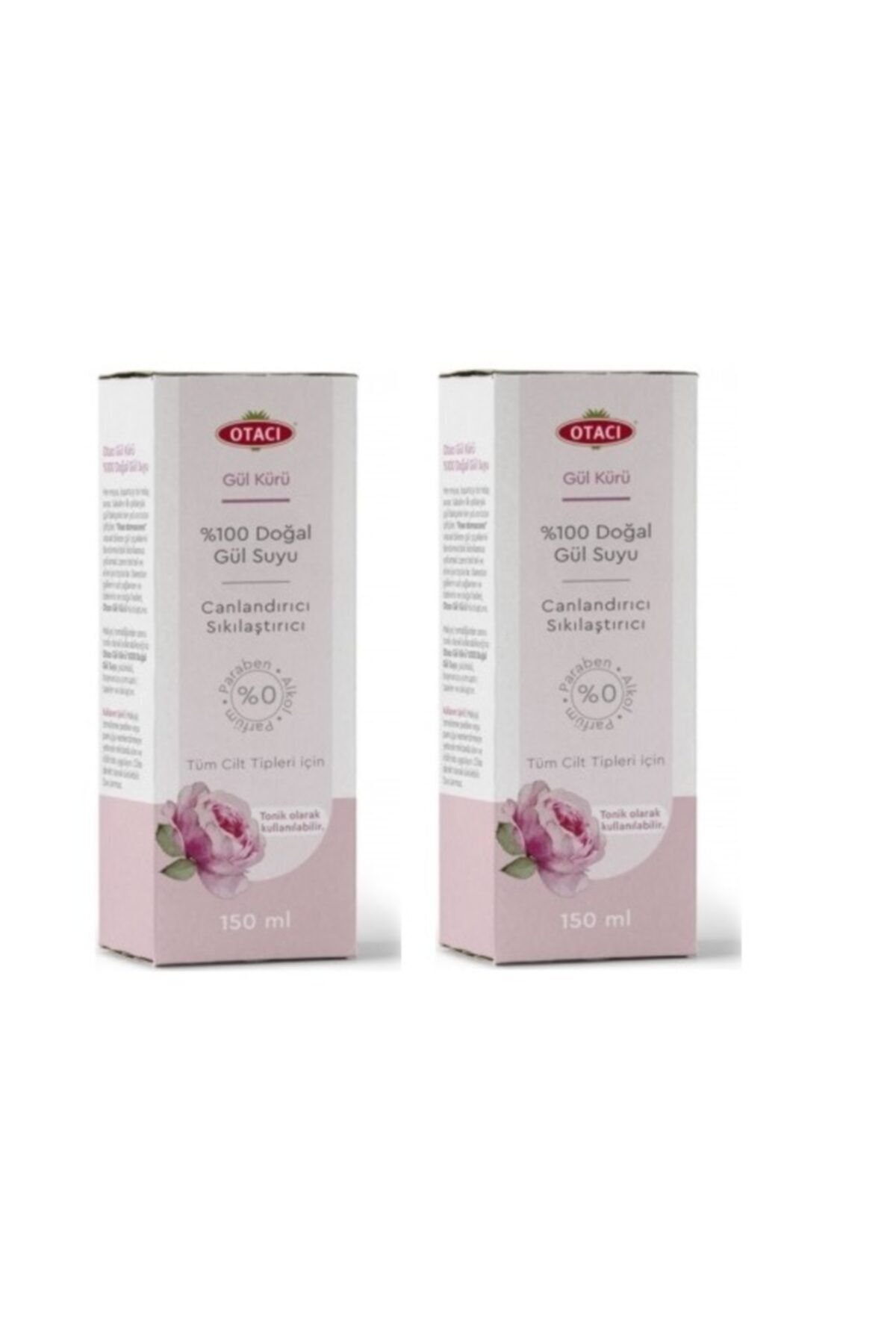Otacı Gül Suyu 150 ml X 2 Adet