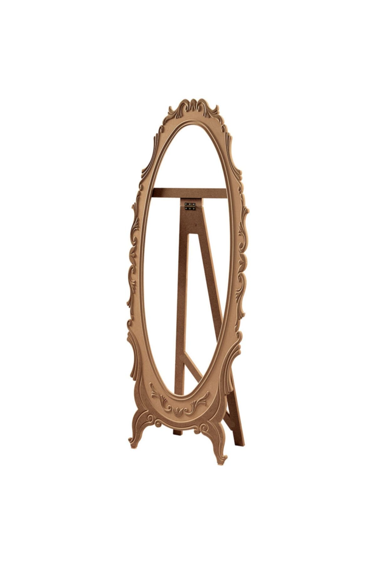 küüpdesign Ayaklı Lale Oval Boy Ayna Çerçevesi
