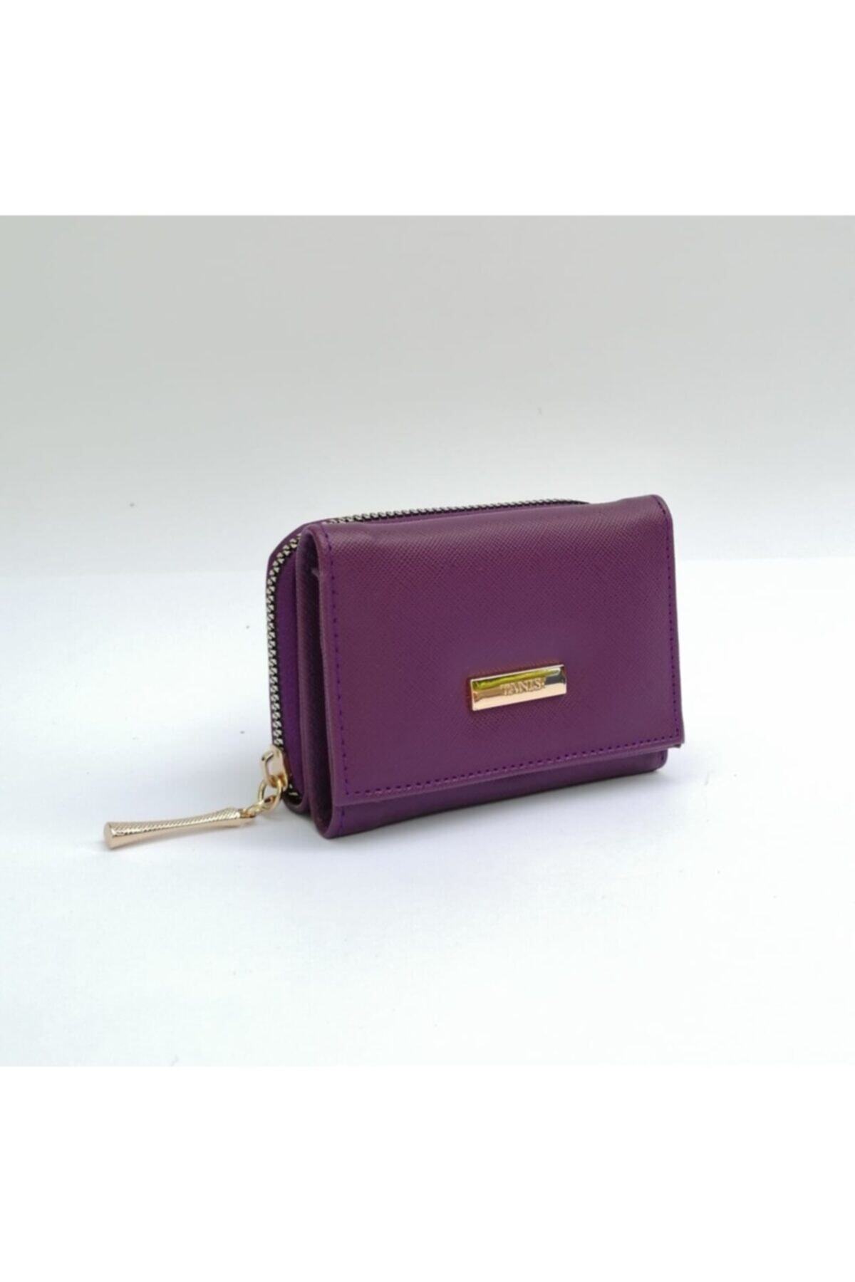 Capella Bag&Belt Kadın Mini Cüzdan Mor