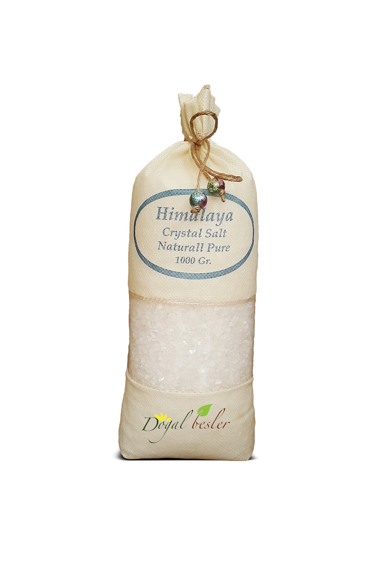 SULSALT Himalaya Tuzu Beyaz Kristal Öğütmelik Iri Tane Doğal Kaya Tuzu Orjinal Çuval 1 Kg
