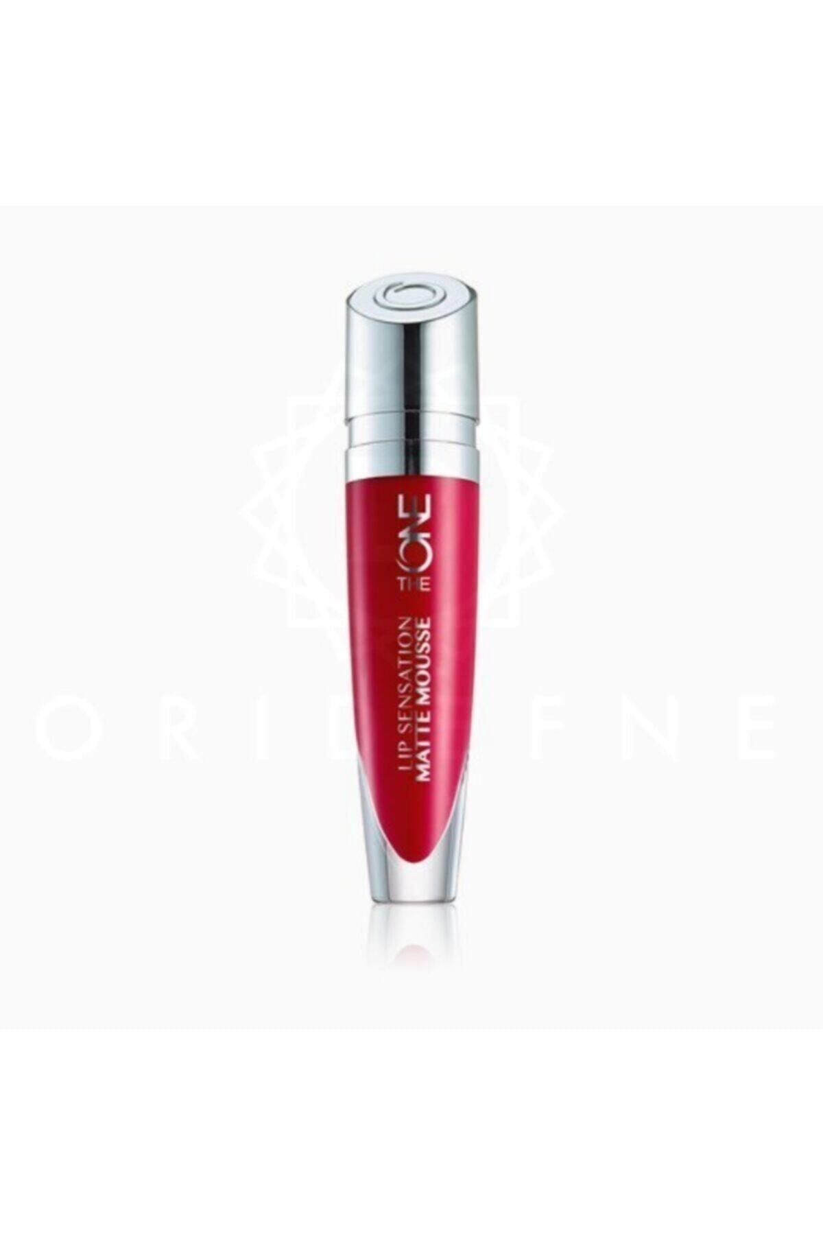 Oriflame The One Lip Sensation Mat Köpüksü Likit Ruj 5 Ml. Red Velvet