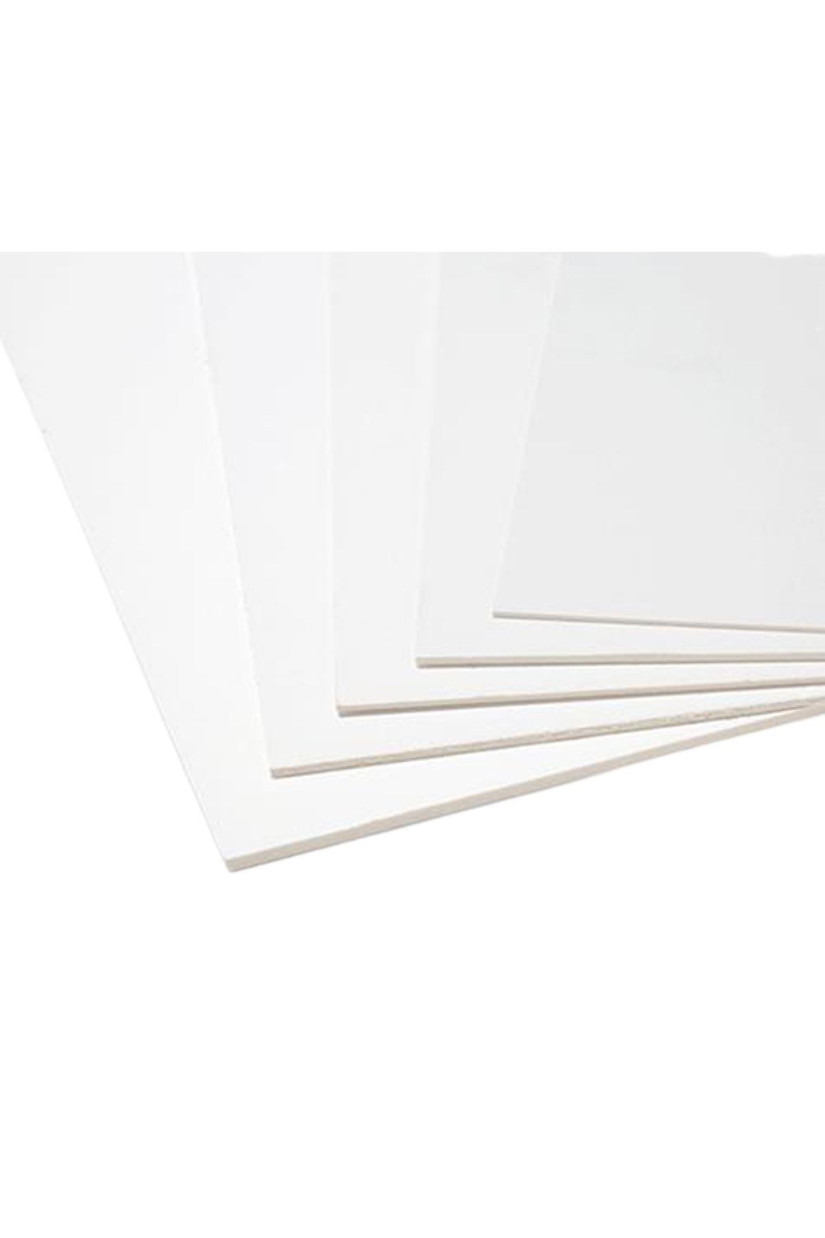 krckıraç B2 (50cmx70cm) 10 Adet 2.5mm Kalınlık Beyaz Dekota Levha Foreks Maket Kartonu
