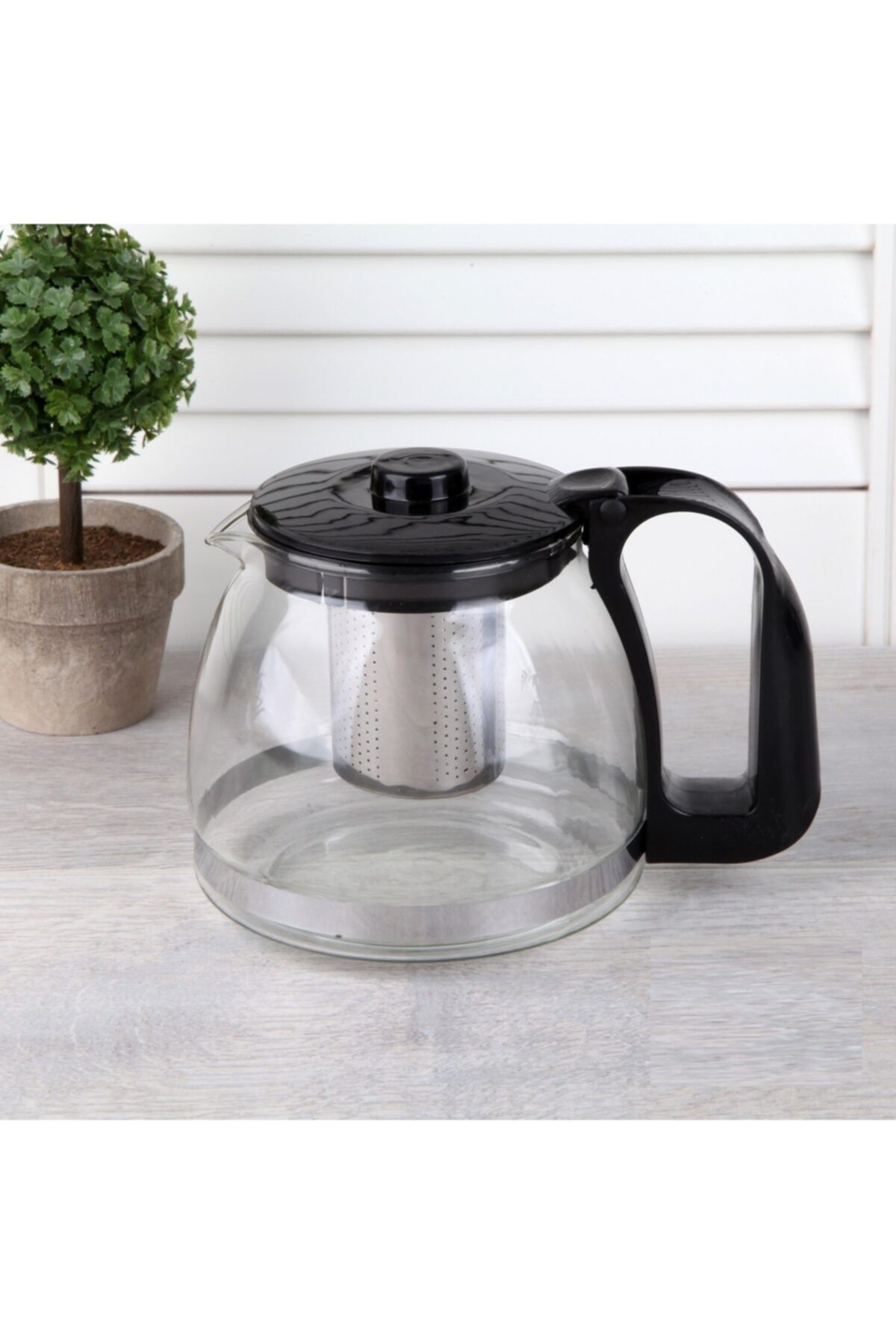 Perotti Süzgeçli Cam Demlik 1250ml