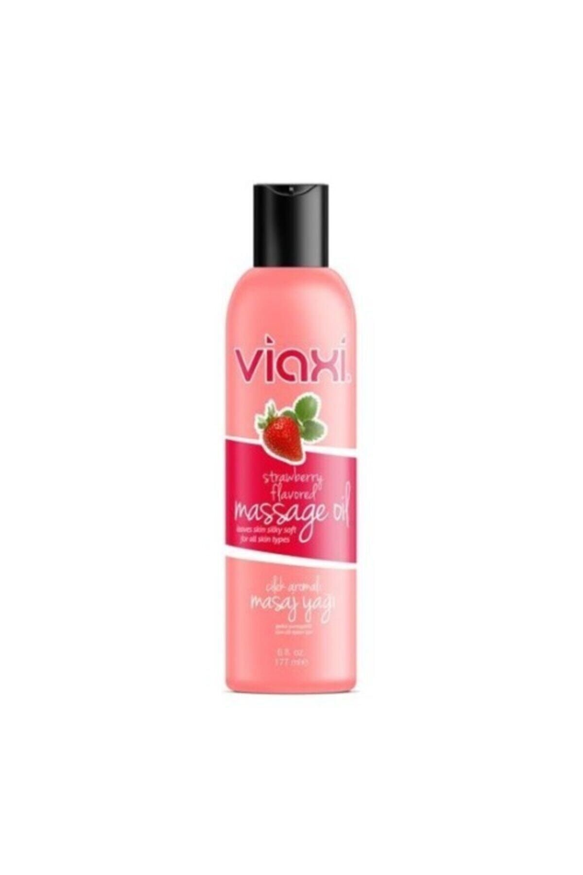 PorsukShop Viaxi Masaj Yağı Çilek Aromalı 177 Ml