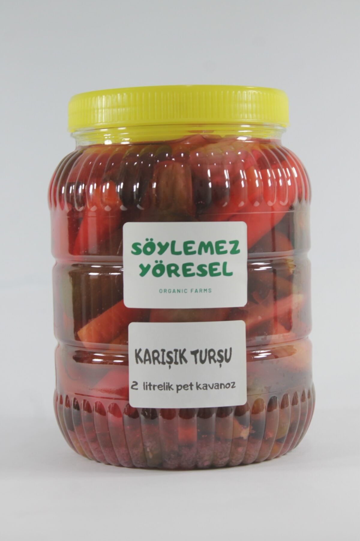 Söylemez Yöresel Karışık Turşu 2 Litre Pet Kavanoz