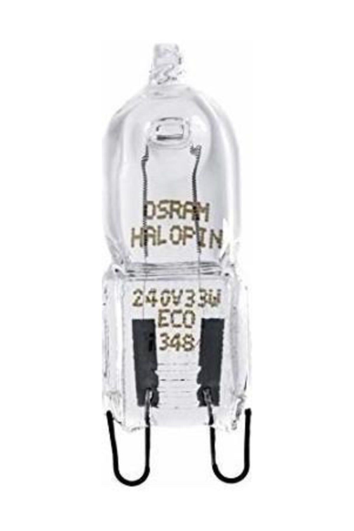 Osram 10 Adet G9 Halojen 220v 33w = 40w 460 Lümen Halopın