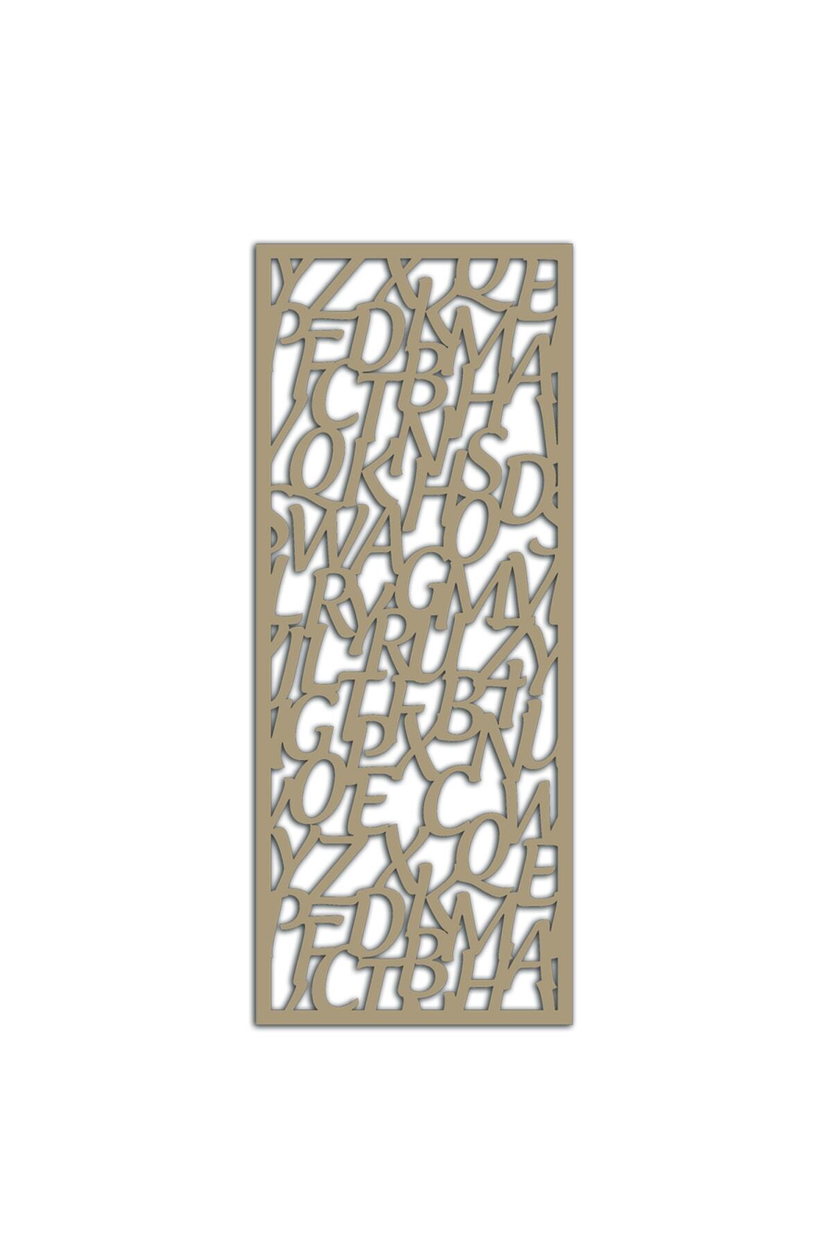 Liar Dekor Liar Ahşap Seperatör (Paravan) - KSP-01 - (10 mm) - (100 cm x 210 cm) - (Ham)