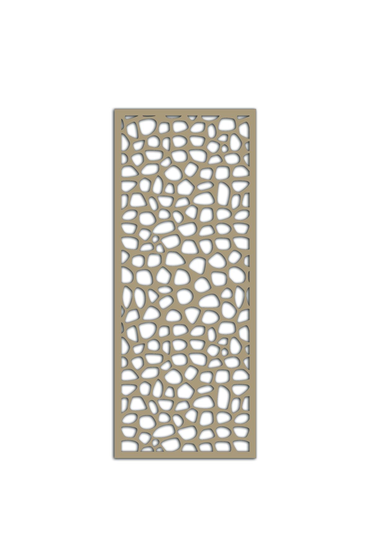 Liar Dekor Liar Ahşap Seperatör (Paravan) - KSP-11 - (10 mm) - (85 cm x 210 cm) - (Ham)