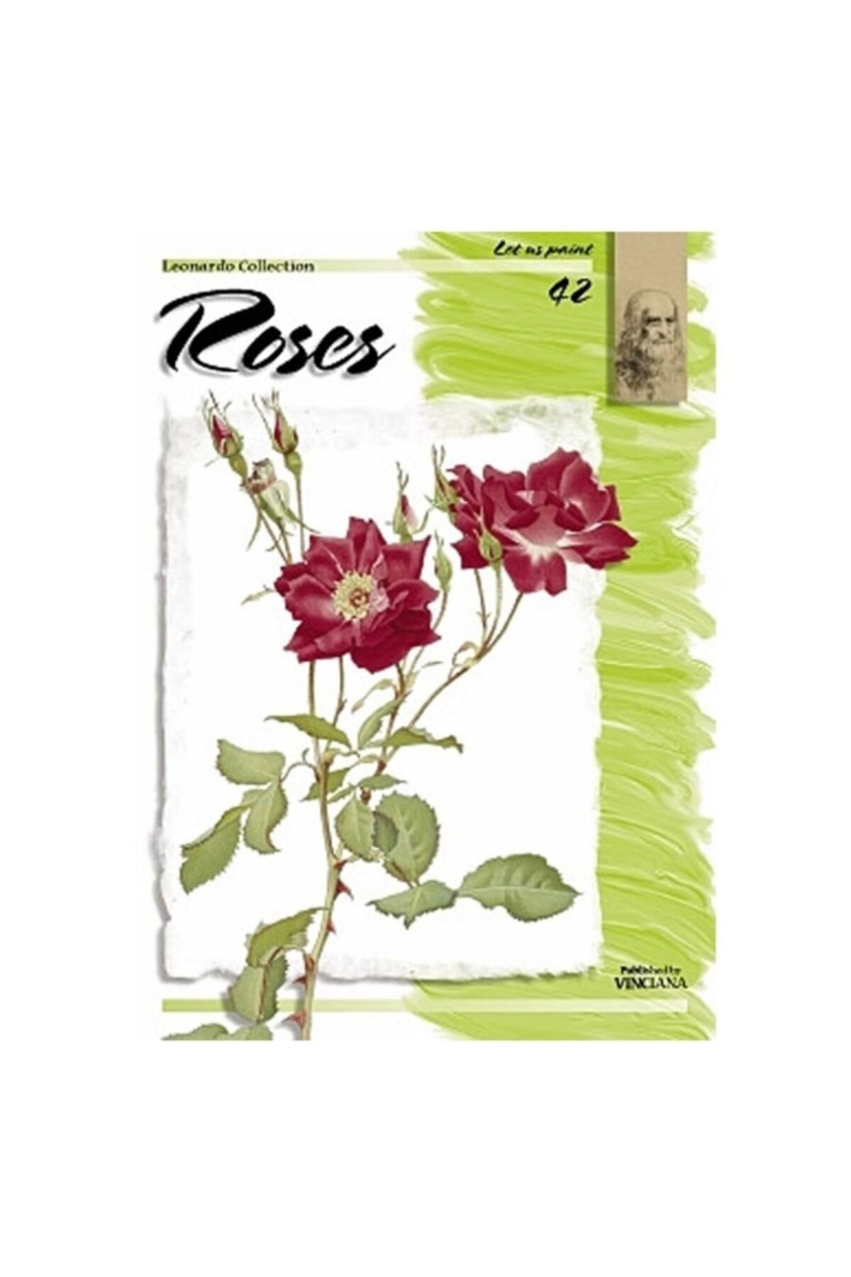 Da Vinci Leonardo Collection Desen Kitabı Roses N: 42 Güller N: 42