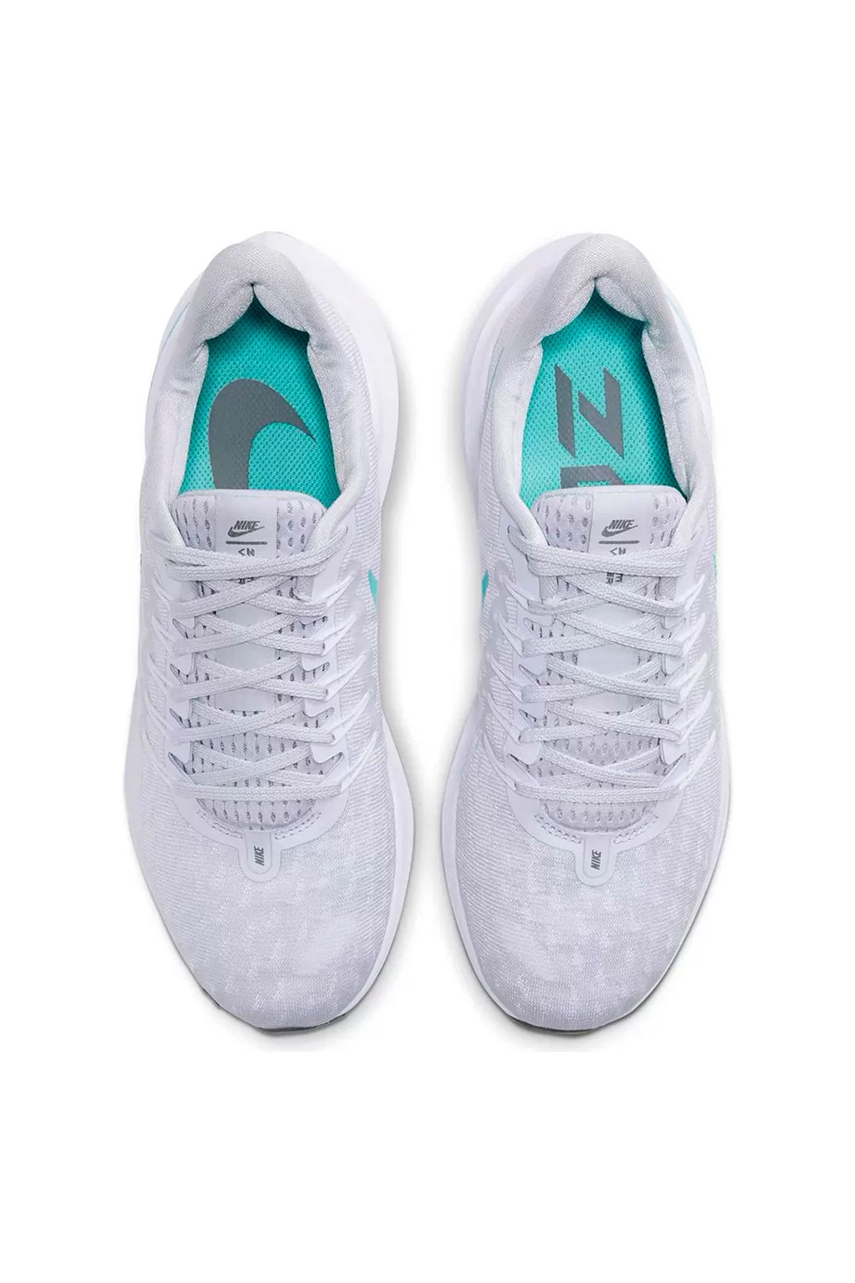 Nike Kadın Gri Bağcıklı Koşu Ayakkabısı