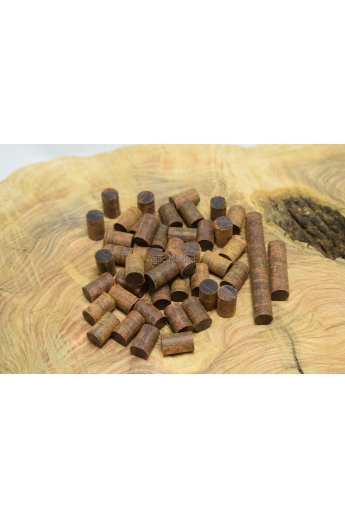 Ağaç Market Yılan Ağacı Tesbihlik Yuvarlanmış Hazır Paket