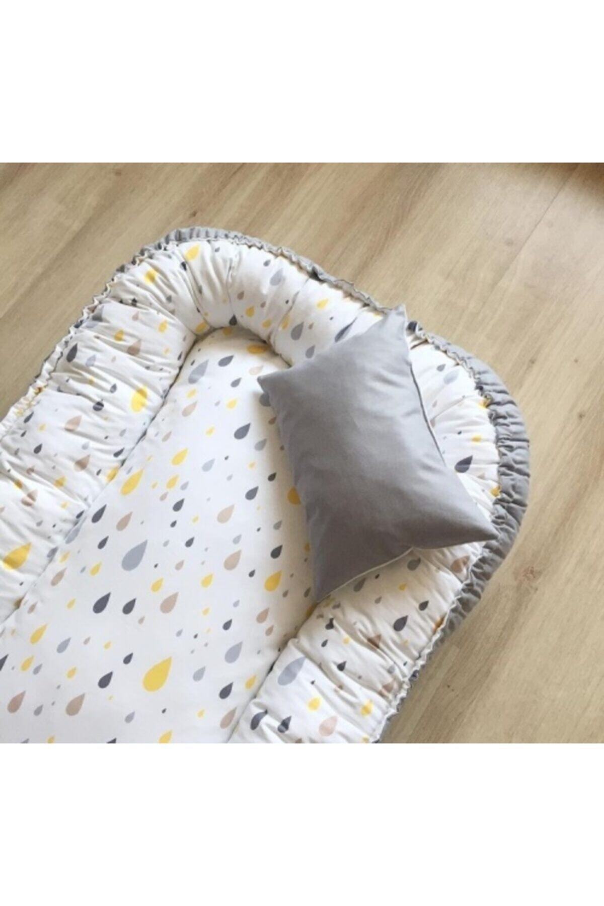 ceyofficial Cey Babynest Gri Damla