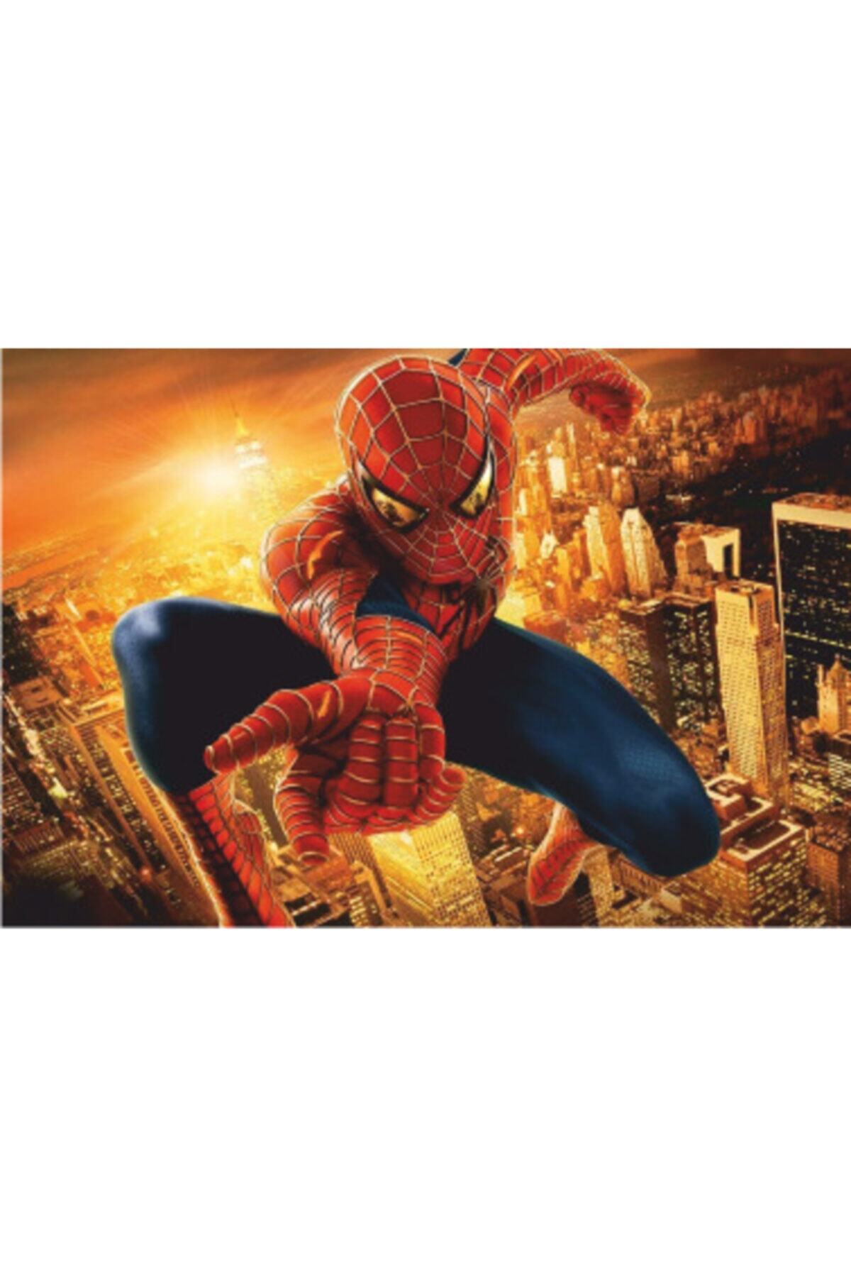 Hayat Poster Spiderman Örümcek Adam Marvel Yatay 100 X 70 Cm Dev Kuşe Poster