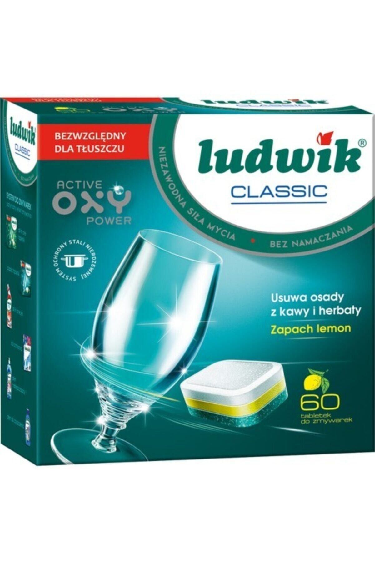 LUDWİK Classic Bulaşık Makine Tableti 60 Yıkama Li monlu