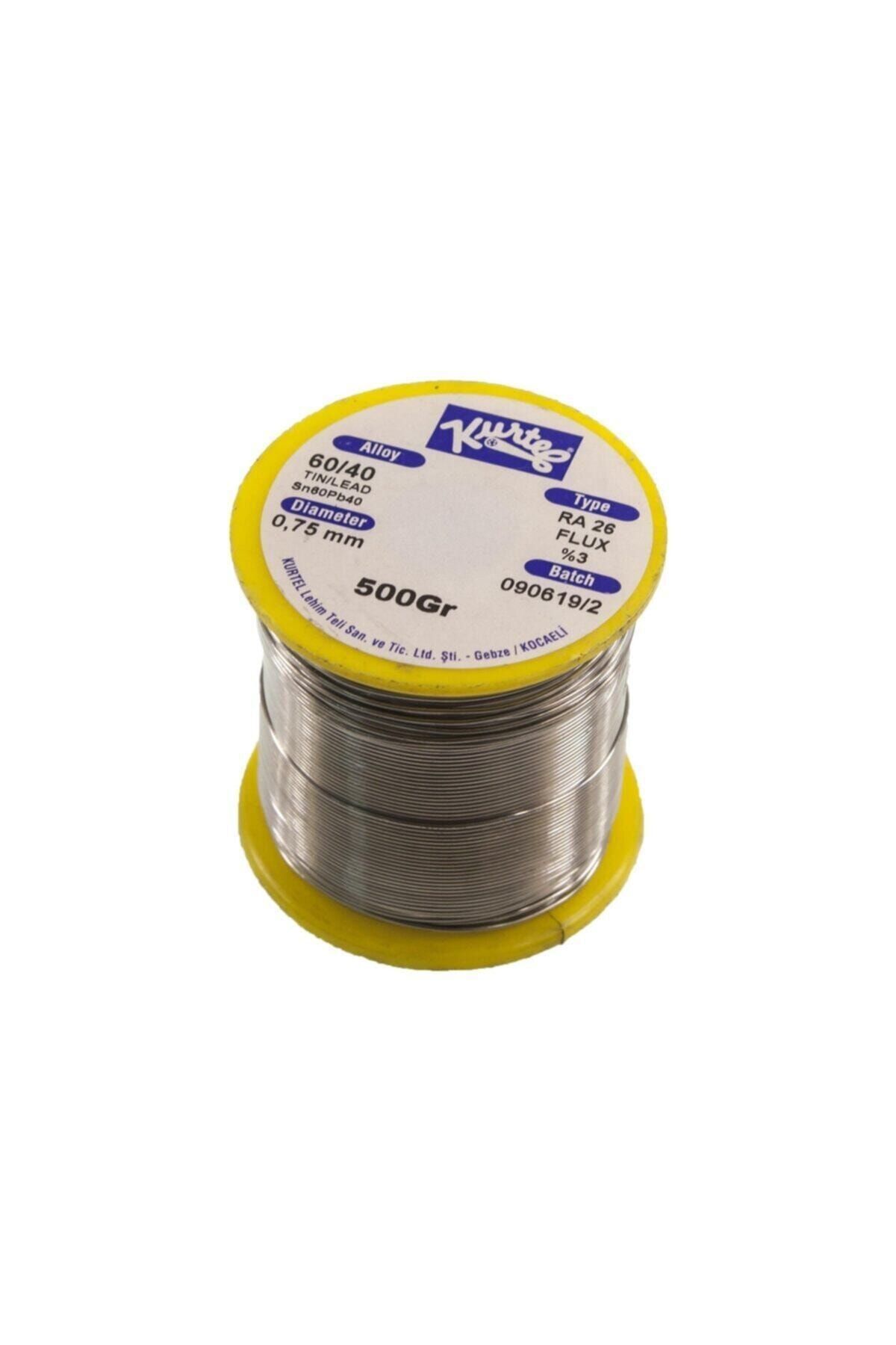Kurtel 0.75 Mm 500gr Lehim Teli (%60 Kalay / %40 Kurşun)