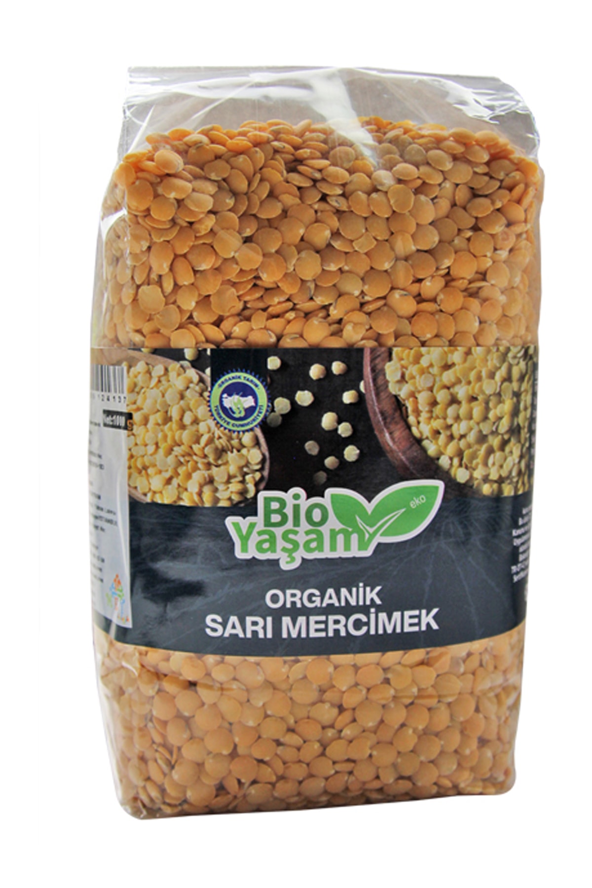 ekobioyasam Eko Bio Yaşam Organik Sarı Mercimek 1 Kg