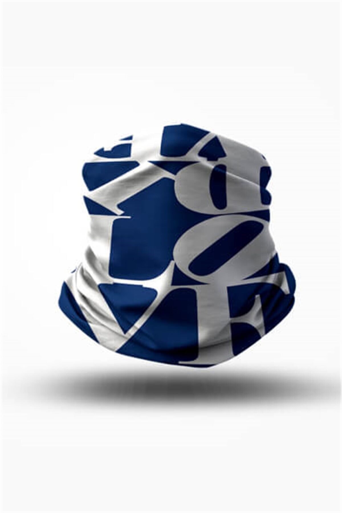 Giant Stride Mavi Scuba Tube Sculpture Dive Love Boyunluk