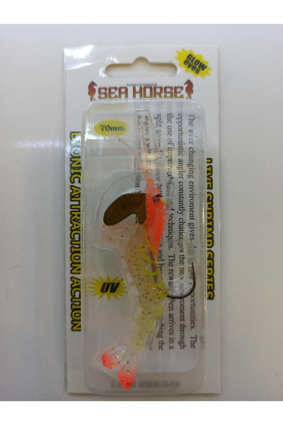 SEA HORSE Manic 3d Shrimp Karides 7cm 11.75