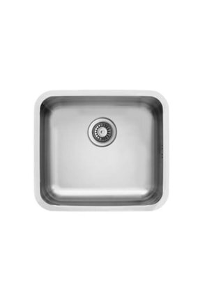 D450 Eco Dekorlu Taşmasız Paslanmaz Çelik Evye Image 0