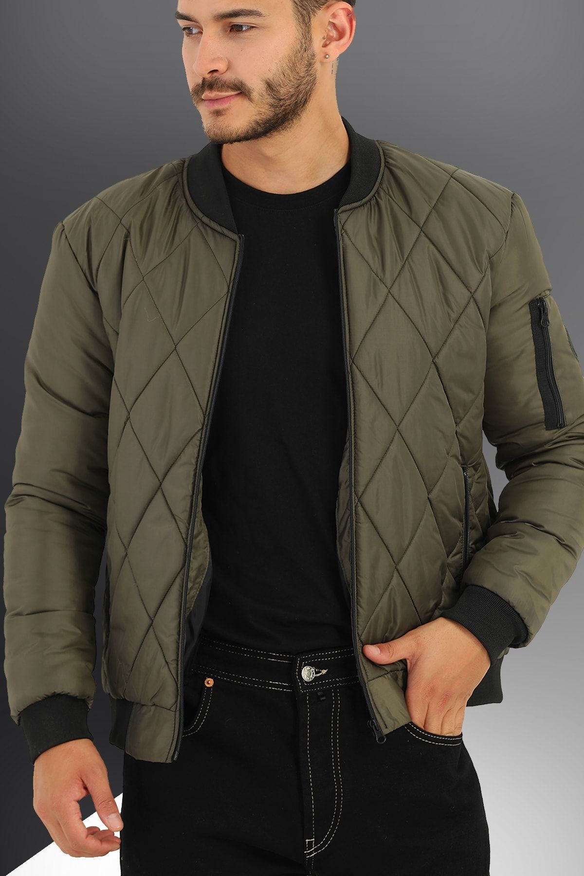 Quilted shop sport coat