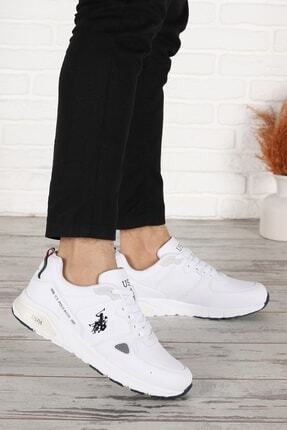U.s Polo Assn Vance 2pr Ortopedik Hafif Unisex Beyaz Günlük Sneaker Ayakakbı Image 0