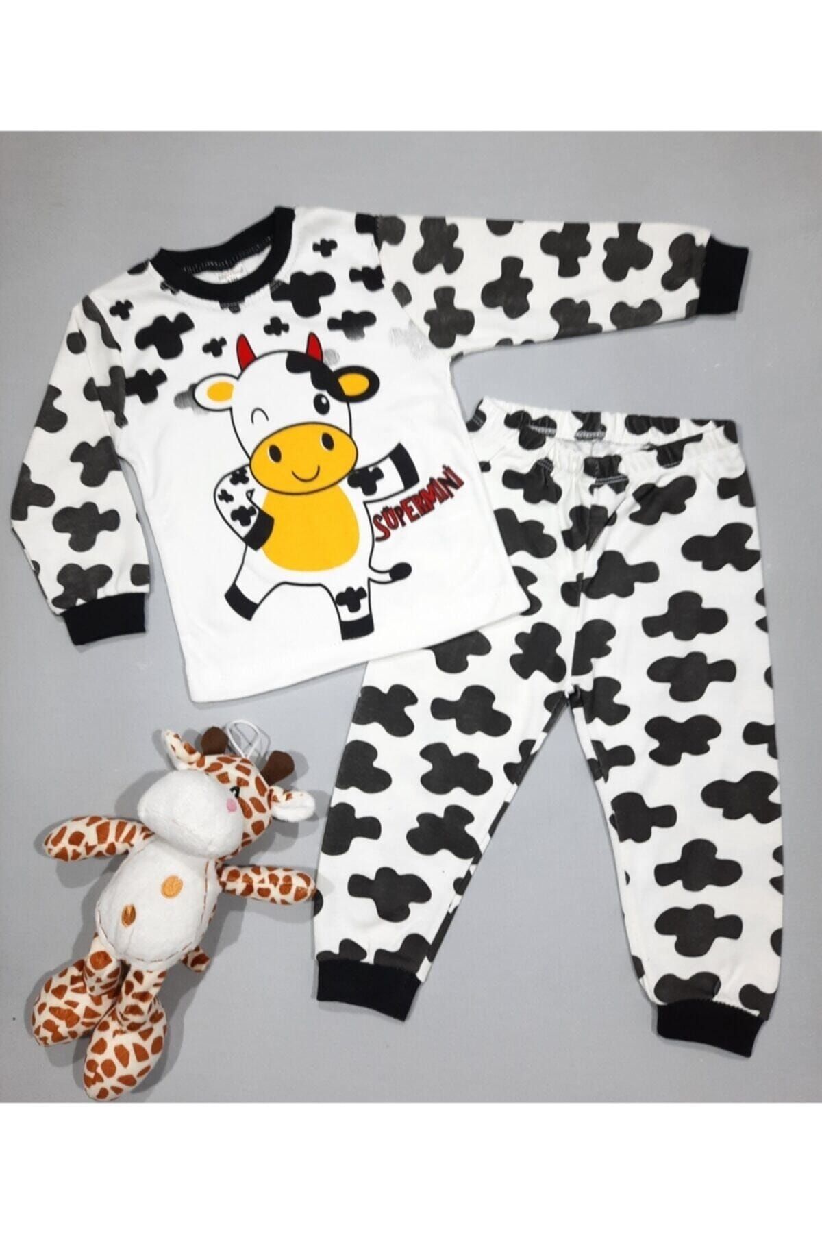 Baby hot sale cow pajamas