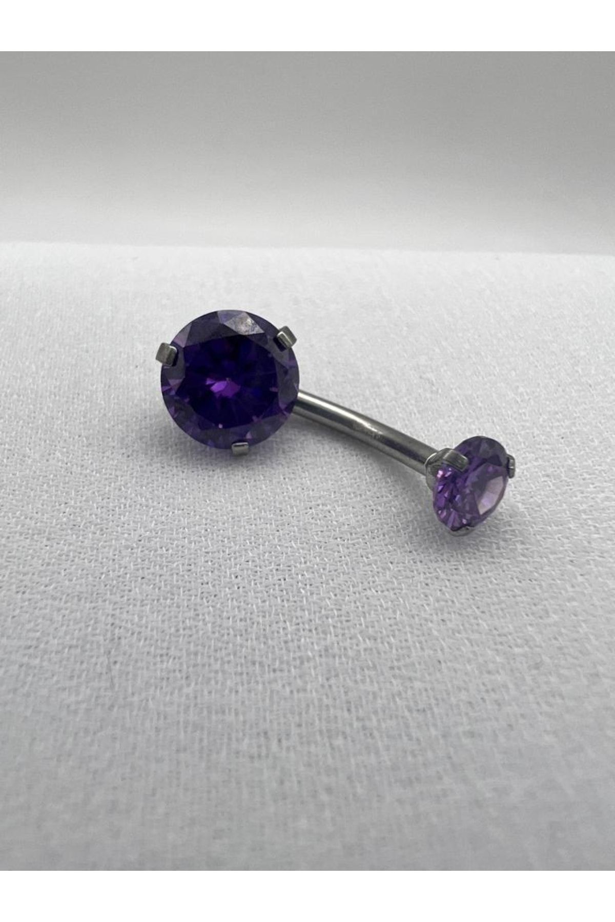 Amethyst online belly ring