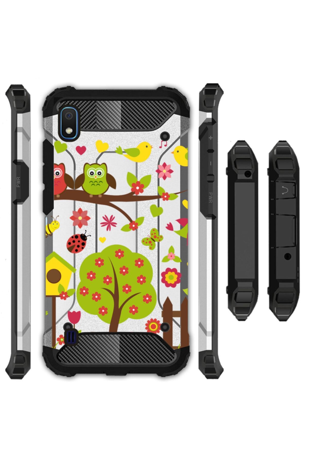 Cupcase Samsung Galaxy A10 Kilif Desenli Sert Korumali Zirh Tank Kapak Sevimli Trendyol