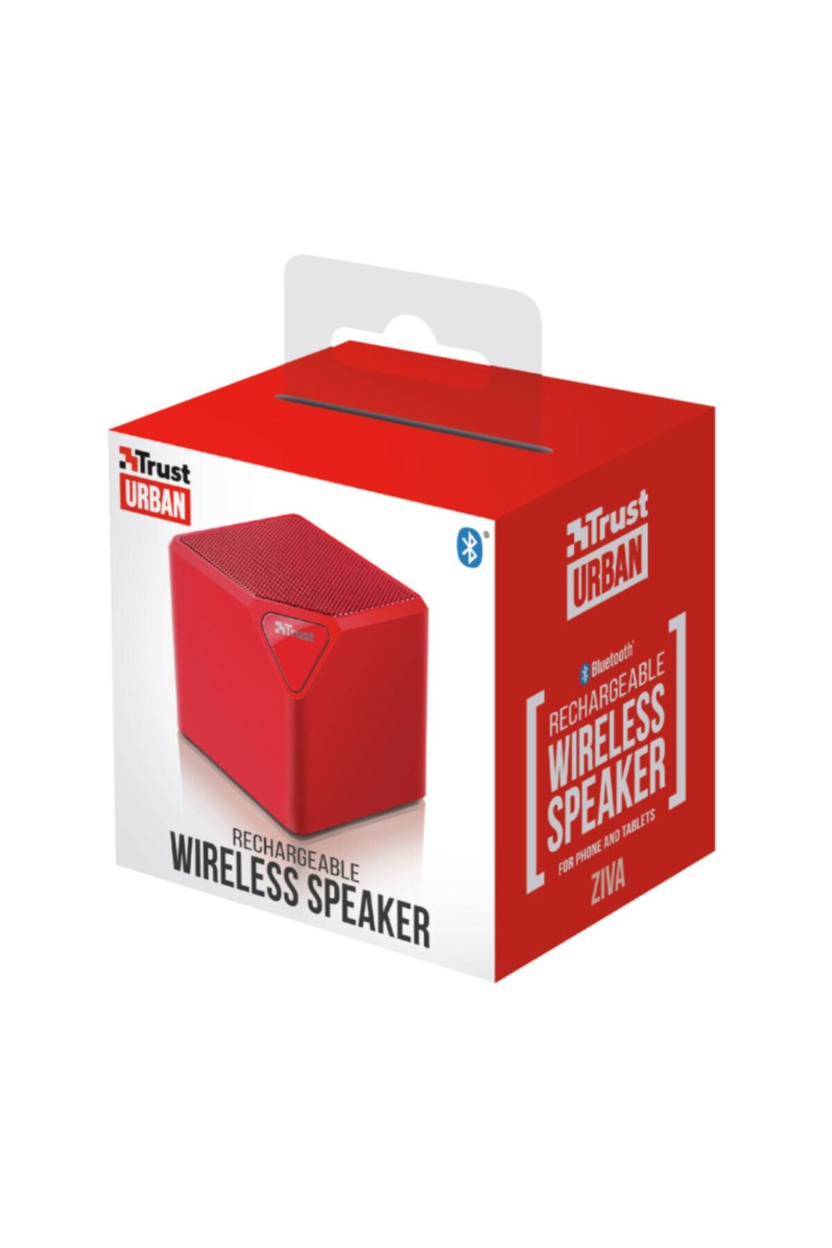 Trust 21717 Kablosuz Bluetooth Red Mini Hoparlör