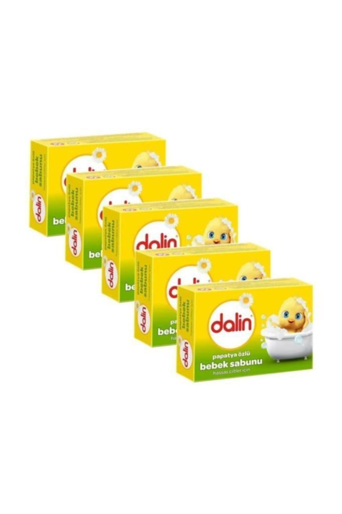 Dalin Baby Sabun 100gr. Papatya Ozlu X 5 Adet