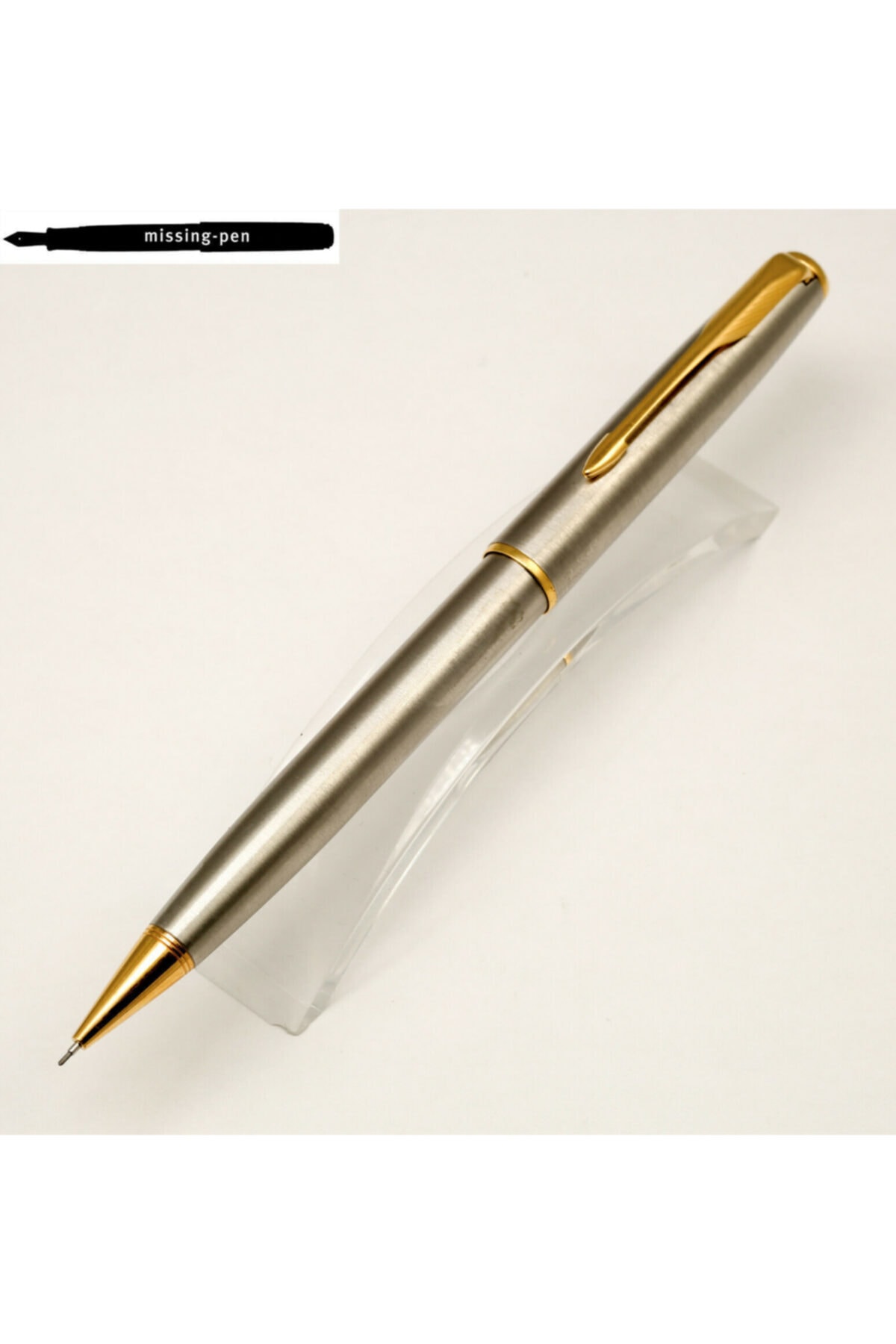 Parker Sonnet twist 0.5 mm flighter gt / mat gümüş-altın versatil kalem