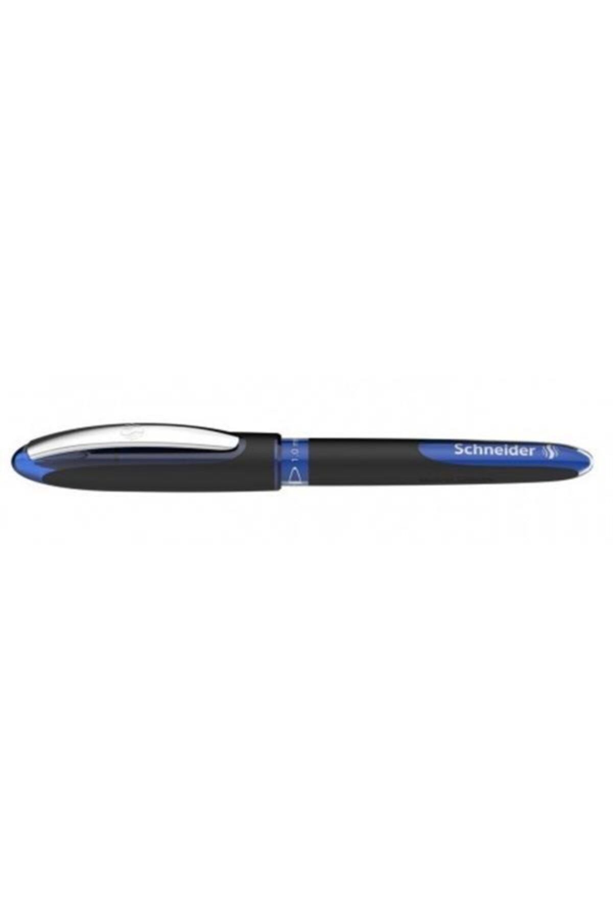 Schndeir Schneider Scr252 Imza Kalemi Roller Kalem One Sign Konik Uçlu 1,0 Mm Mavi 10 Lu (1 Paket 10 Adet)