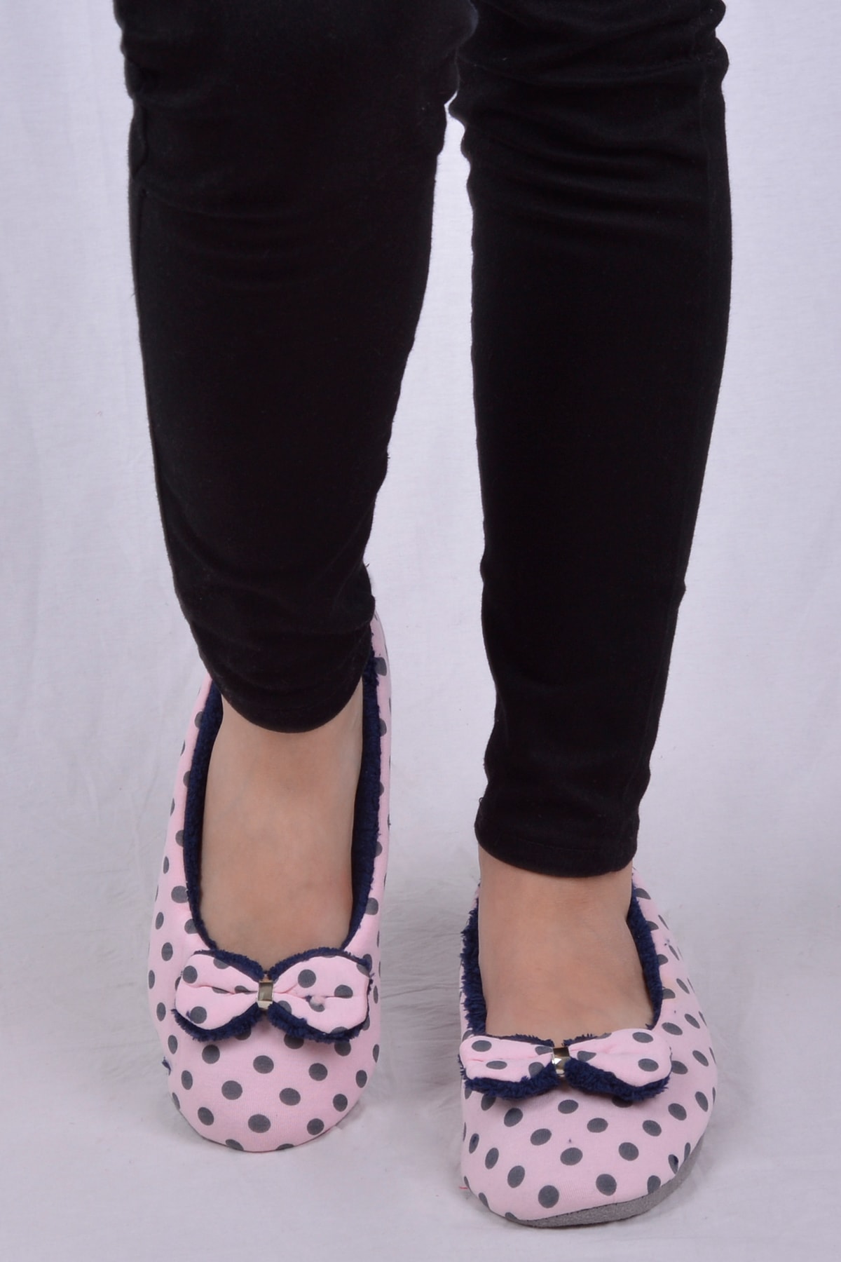 Nicoletta Kadın Pembe Ses Yapmayan Yumusak Taban Panduf