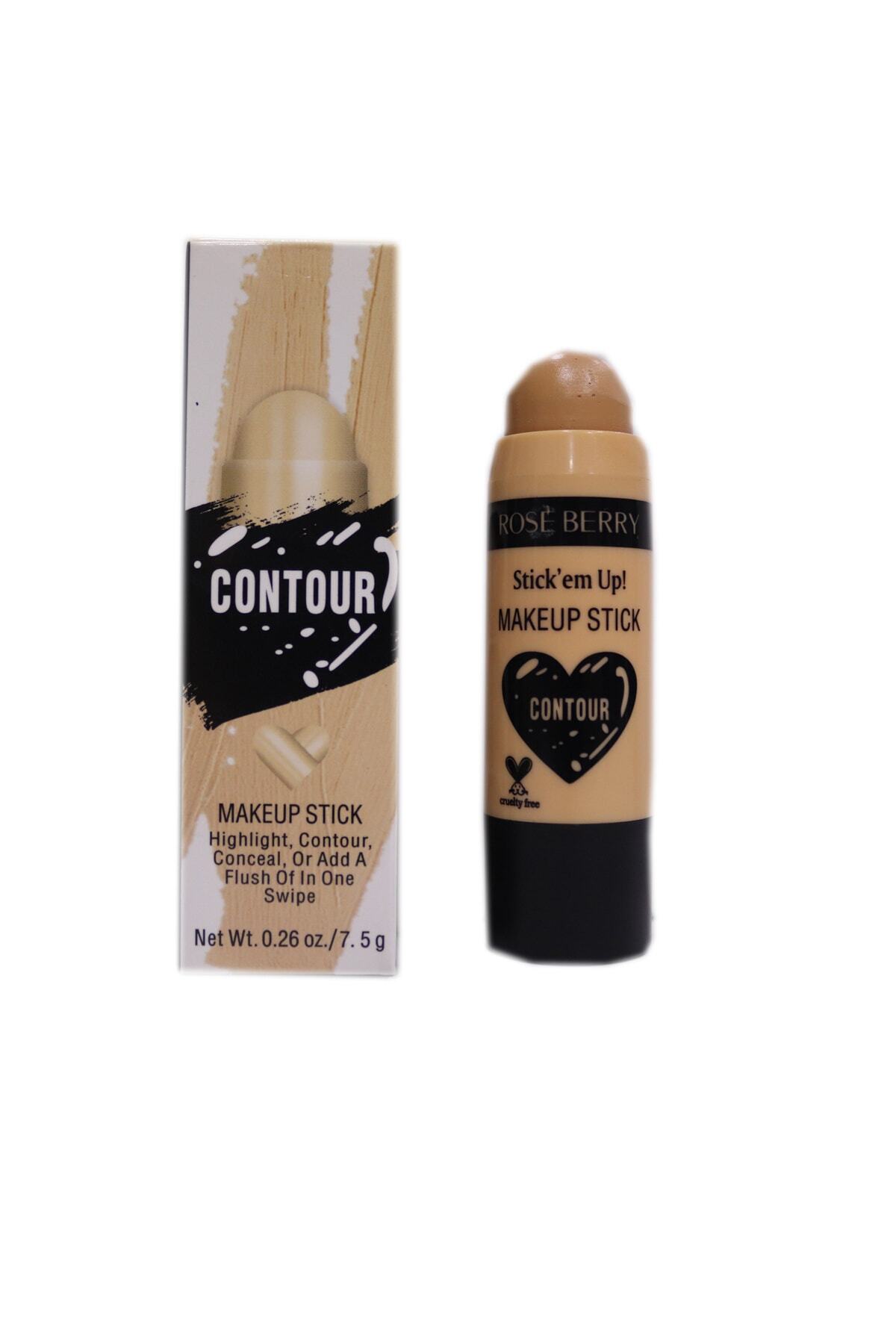 ROSE BERRY Make Up Stıck Hıghlıght Contour Conceal 002