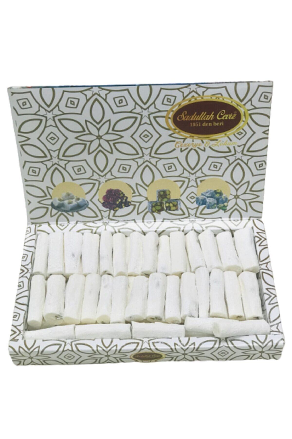 Sadullah Ceviz Öyküm Şekerleme Fitil Lokum (beyaz-fıstıklı) 1 Kg (1000 Gram )