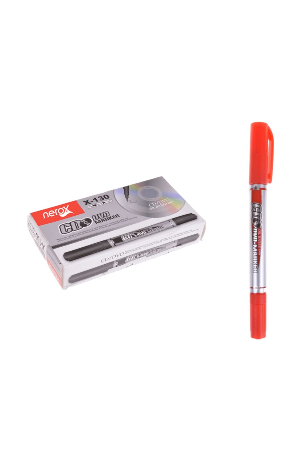 Nerox Nrx-252k (S) 24'lü Kırmızı Cd Kalemi
