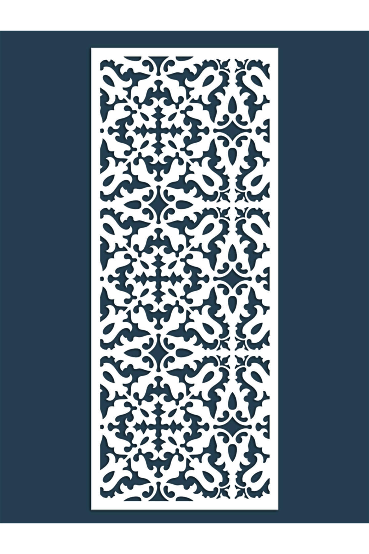 Liar Dekor Liar Ahşap Seperatör (PARAVAN) - Ksp-62 - (18 MM) - (85 CM X 210 CM) - (BEYAZ)