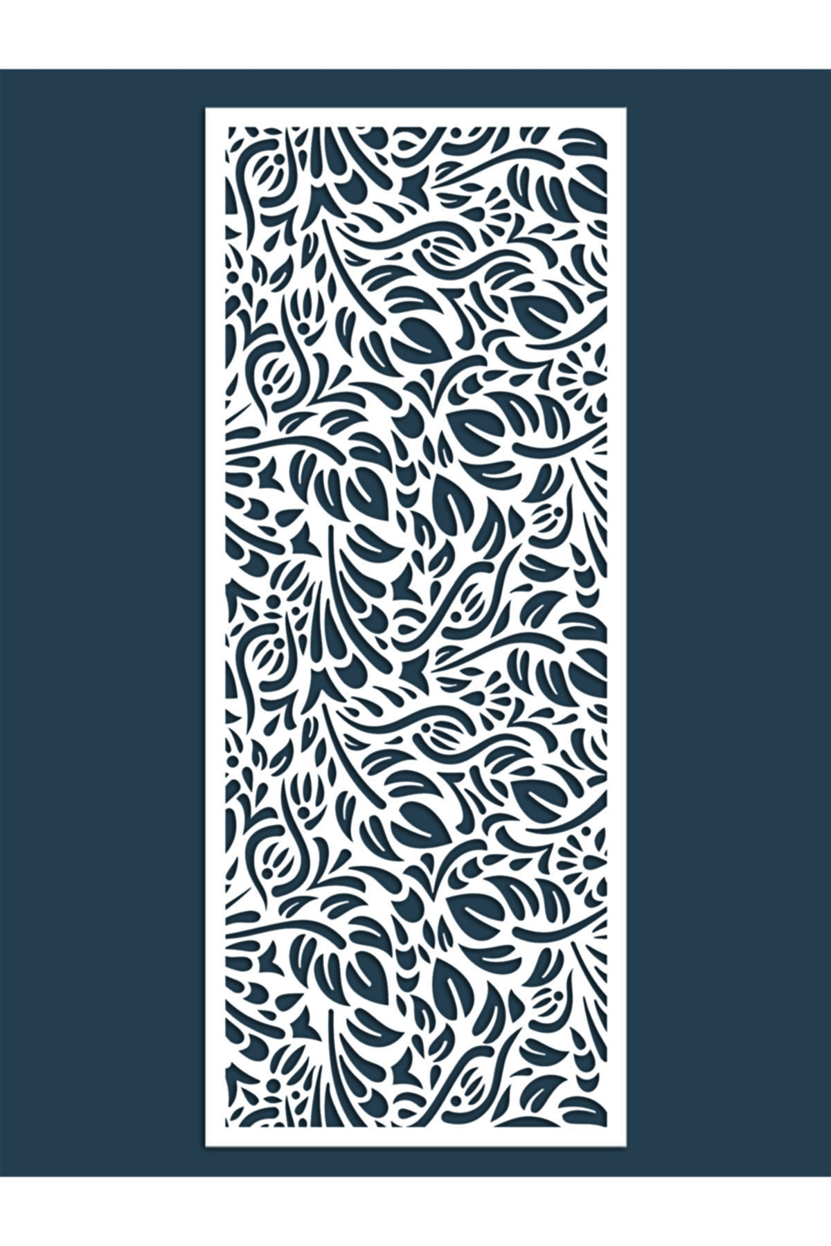 Liar Dekor Liar Ahşap Seperatör (PARAVAN) - Ksp-75 - (18 MM) - (85 CM X 210 CM) - (BEYAZ)